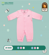 Body dài tay sơ sinh Modal trơn Uala UR3608